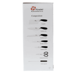 Bloc couteaux 8 pièces, Pradel excellence