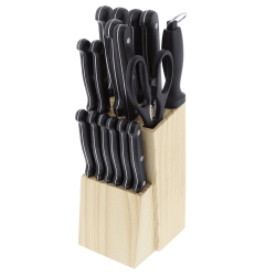 Kitchen knives 17 pieces support in | Chez l'aveyronnais