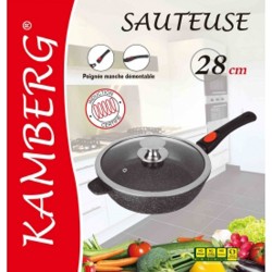 Poêles 20/24/28 cm et sauteuse 28 cm, Kamberg