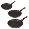 3 saucepans + 3 frying pans, Kamberg + | Chez l'aveyronnais