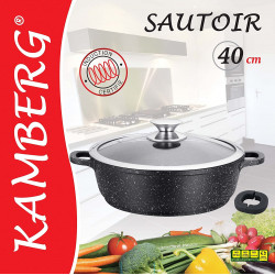 Sautoir 40 cm en pierre, Kamberg