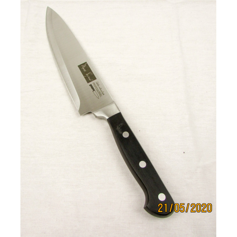 Couteau du chef 20 cm en inox forgé, Marc Veyrat