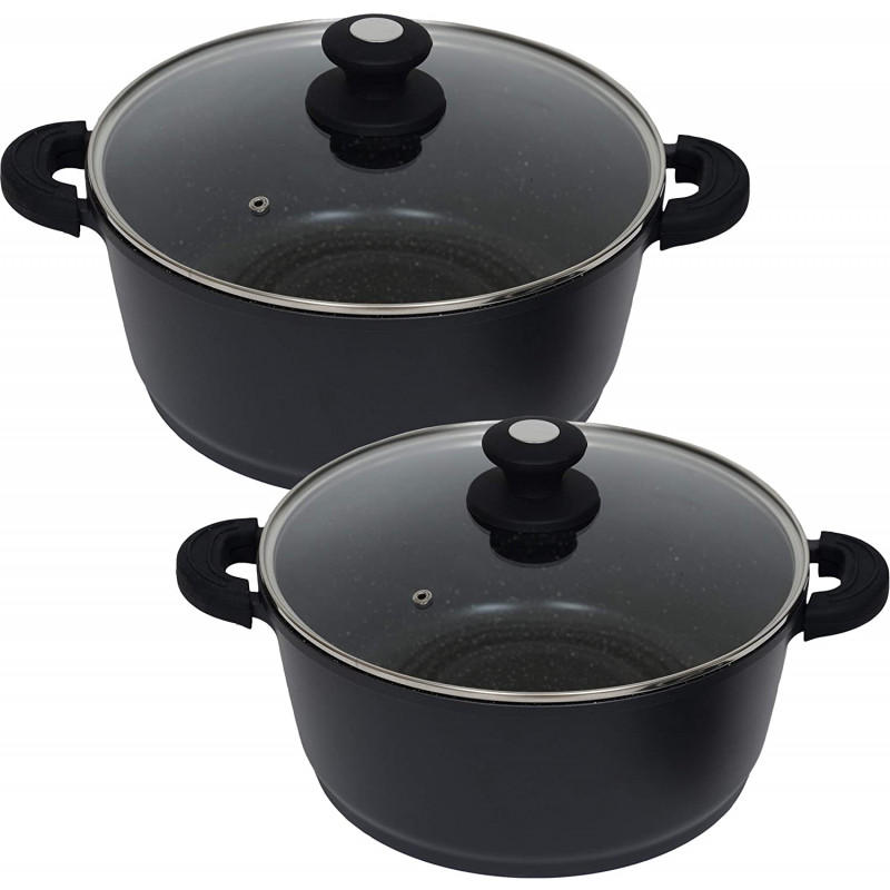2 stockpot 28/32 cm, the grands chefs | Chez l'aveyronnais