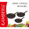 3 frying pans 20/24/28 cm and sauté | Chez l'aveyronnais