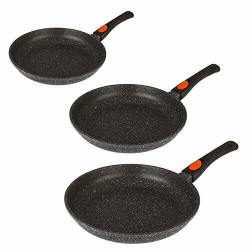 3 frying pans 20/24/28 cm and fish pan | Chez l'aveyronnais