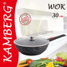 3 saucepans and wok 30 cm, Kamberg | Chez l'aveyronnais