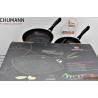 3 frying pans and grill 28 cm | Chez l'aveyronnais