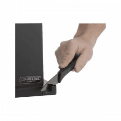 Bloc alimenté de 3 couteaux inox, JEAN | Chez l'aveyronnais