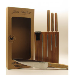 Knife block with aiguiseur intégré | Chez l'aveyronnais