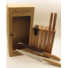 Knife block with aiguiseur intégré | Chez l'aveyronnais