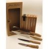 Knife block with aiguiseur intégré | Chez l'aveyronnais