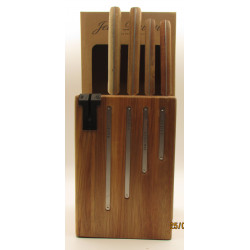 Knife block with aiguiseur intégré | Chez l'aveyronnais