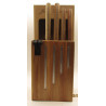 Knife block with aiguiseur intégré | Chez l'aveyronnais