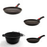 3 frying pans 20/24/28 cm and stockpot | Chez l'aveyronnais