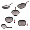 Lot 4 frying pans 20/24/28/30 cm | Chez l'aveyronnais