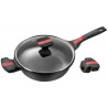 Sauteuse 24 cm VOLNA ( PRADEL) revêtement pierre - manche amovible - Garanti sans PFOA