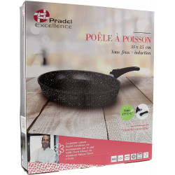 Poêle a poisson pradel excellence