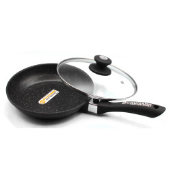 Poêles 24/28/32 cm, grill et crêpière 28 cm Schumann professionnel