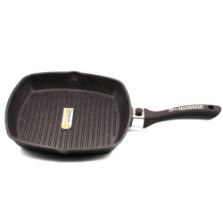 Poêles 24/28/32 cm, grill et crêpière 28 cm Schumann professionnel