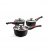 3 saucepans + stockpot 28 cm, Kamberg | Chez l'aveyronnais