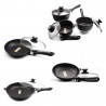Frying pan 20/24/32 cm and 3 saucepans | Chez l'aveyronnais