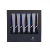 Sauteuse 28 cm + grill 28 cm en pierre, et 6 couteaux titane Schumann professionnel