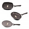 Crêpière, grill 28 cm et poêle à poisson Schumann professionnel