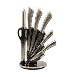 Plancha, grill et support couteaux | Chez l'aveyronnais