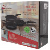 Set of 3 frying pans 20/24/28 Pradel | Chez l'aveyronnais