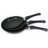 Set of 3 frying pans 20/24/28 Pradel | Chez l'aveyronnais