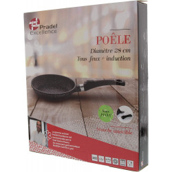 Poêle 28 cm Pradel excellence tous feux dont induction