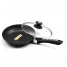 Frying pan 20/24/28 cm and 3 saucepans | Chez l'aveyronnais