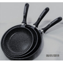 3 saucepans 16/18/20 cm removable | Chez l'aveyronnais