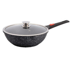 Wok 30 cm en pierre Pradel luxe