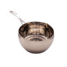 5 saucepans stainless steel | Chez l'aveyronnais