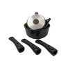 3 saucepans 16/18/20 cm Pradel Luxe | Chez l'aveyronnais