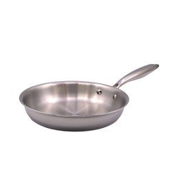 Poêle 24/28/  Sauteuse 28cm  Te Cuisine Inox Professionnel
