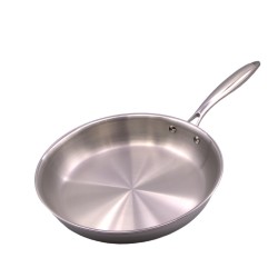 Poêle 24/28/  Sauteuse 28cm  Te Cuisine Inox Professionnel