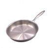 Poêle 24/28/  Sauteuse 28cm  Te Cuisine Inox Professionnel
