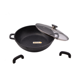 Sautoir 32 cm en pierre   Te Cuisine Professionnel