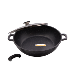 Sautoir 32 cm en pierre   Te Cuisine Professionnel