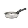 Lot de 3 Poêles TE CUISINE INOX 18/10 diamètres 20-24et 28 cm