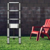 Herzberg HG5380 Telescopic Aluminium Ladder 3.80m