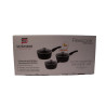 3 casseroles 16/18/20 cm en pierre, Schumann professionnel