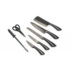 Bloc couteaux de cuisine inox 8 pièces, Royalty-line
