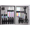 Knife case of kitchen knives titanium | Chez l'aveyronnais
