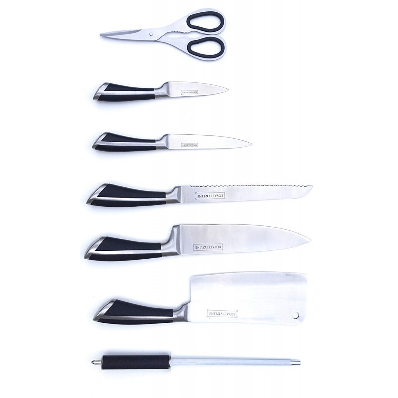 Coffret De Couteaux Royalty Line – Lames En Céramique – Neuf Sous Emballage