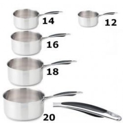 5 casseroles inox 12/14/16/18/20 cm, Espace cuisine