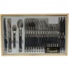 Cutlery set 24 cutlery pieces marble | Chez l'aveyronnais