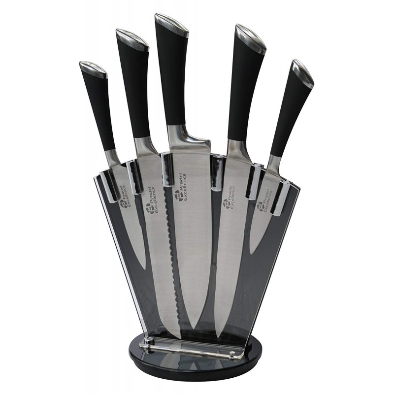 Bloc kitchen knives 6 pieces Bloc | Chez l'aveyronnais